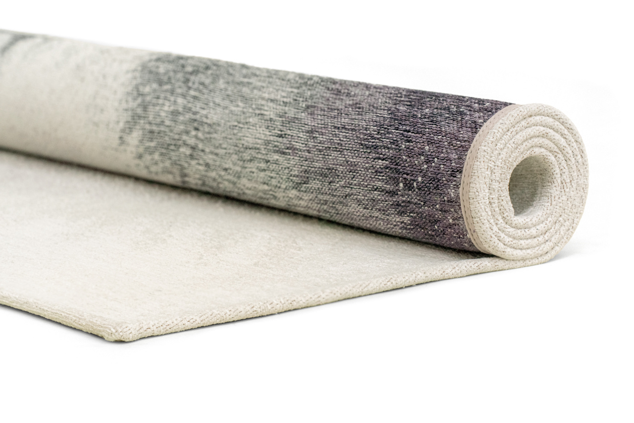 Drop Purple Smoke Rug | Size: 100 × 140 cm