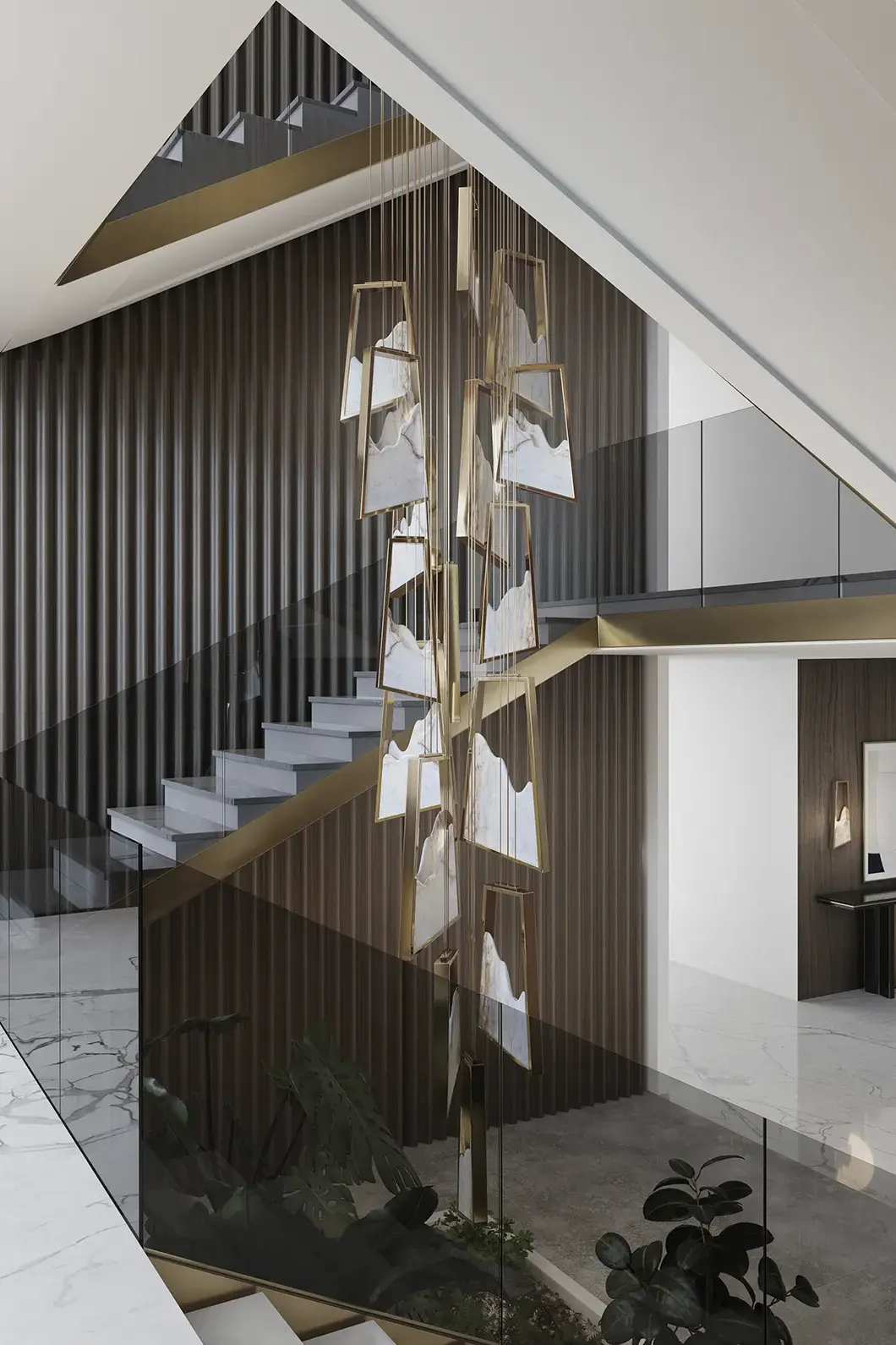 Majestic Aura Chandelier - 7