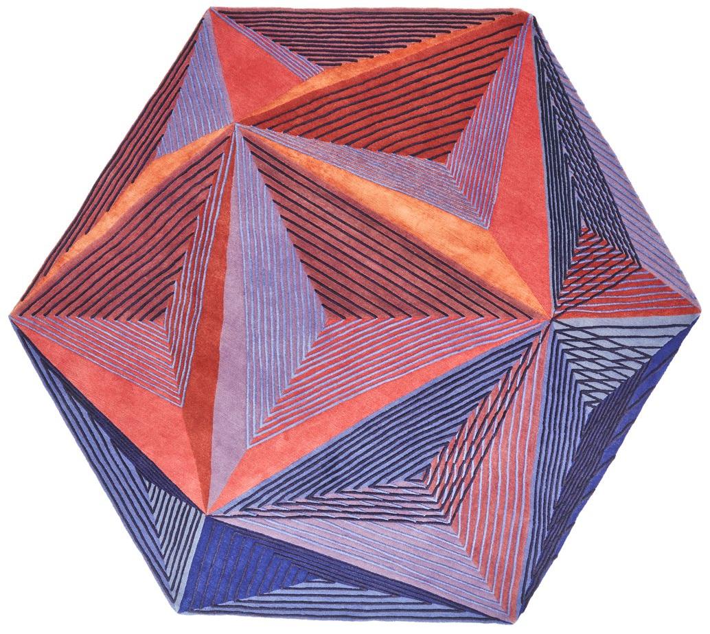 Icosaedro Designer Handwoven Rug