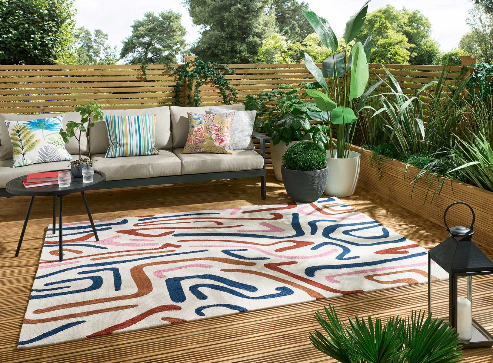 Synchronic Orch/Br.R/Or outdoor 442303 Rug