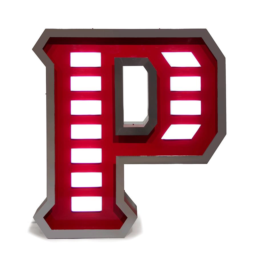 Illuminated Alphabet P