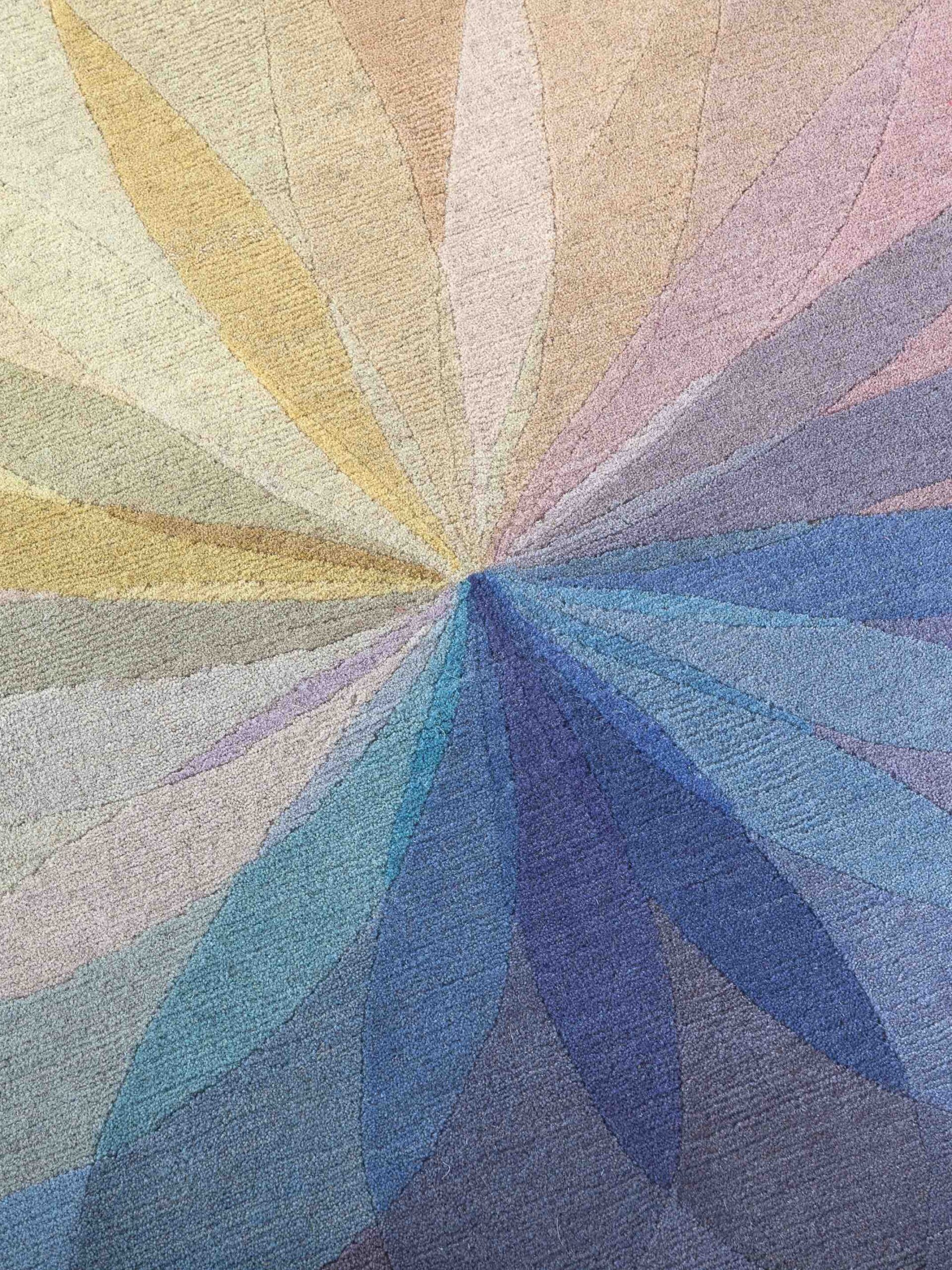 Spin 1 Circle Designer Rug