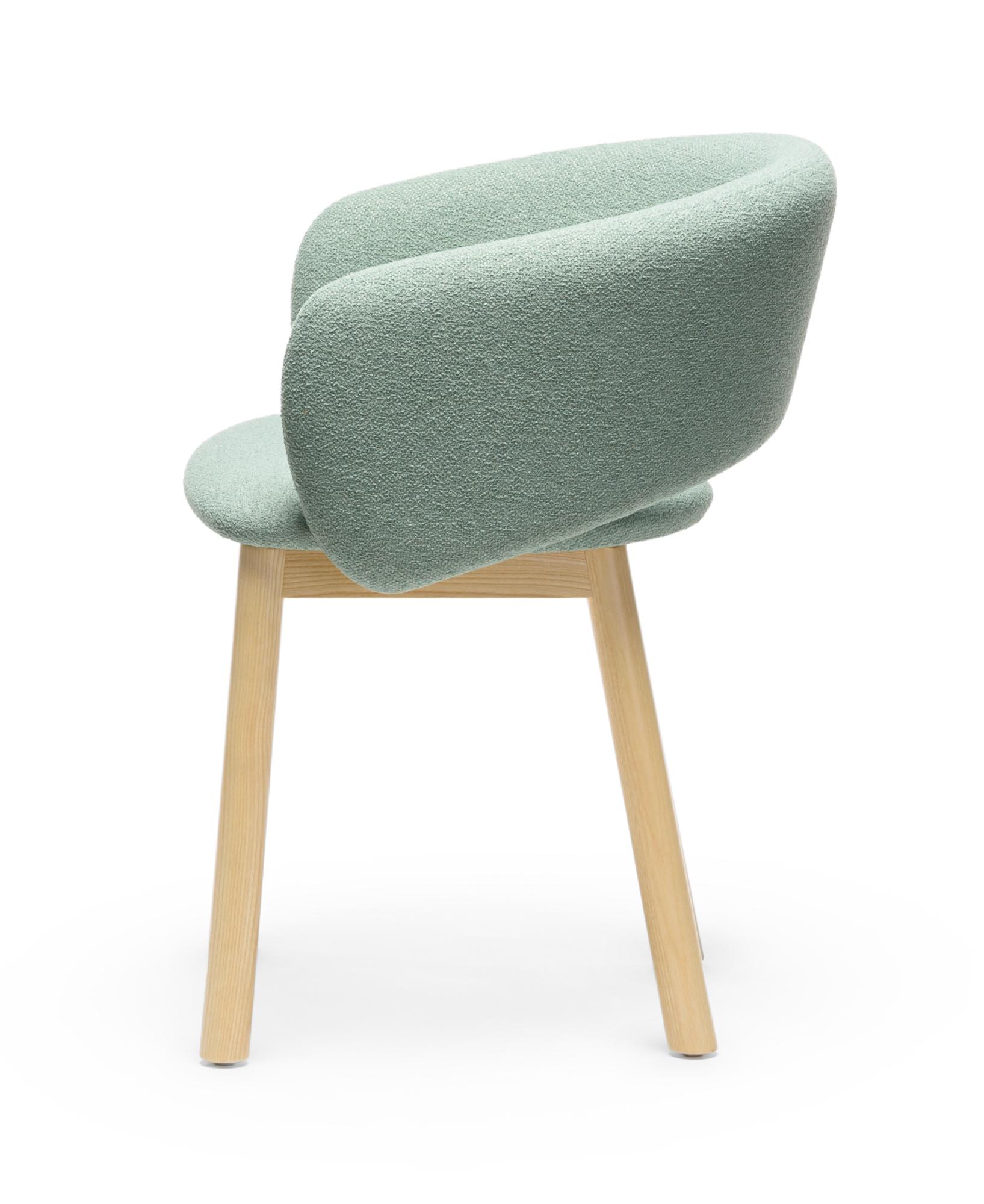 Bel Light Green Ash Chair