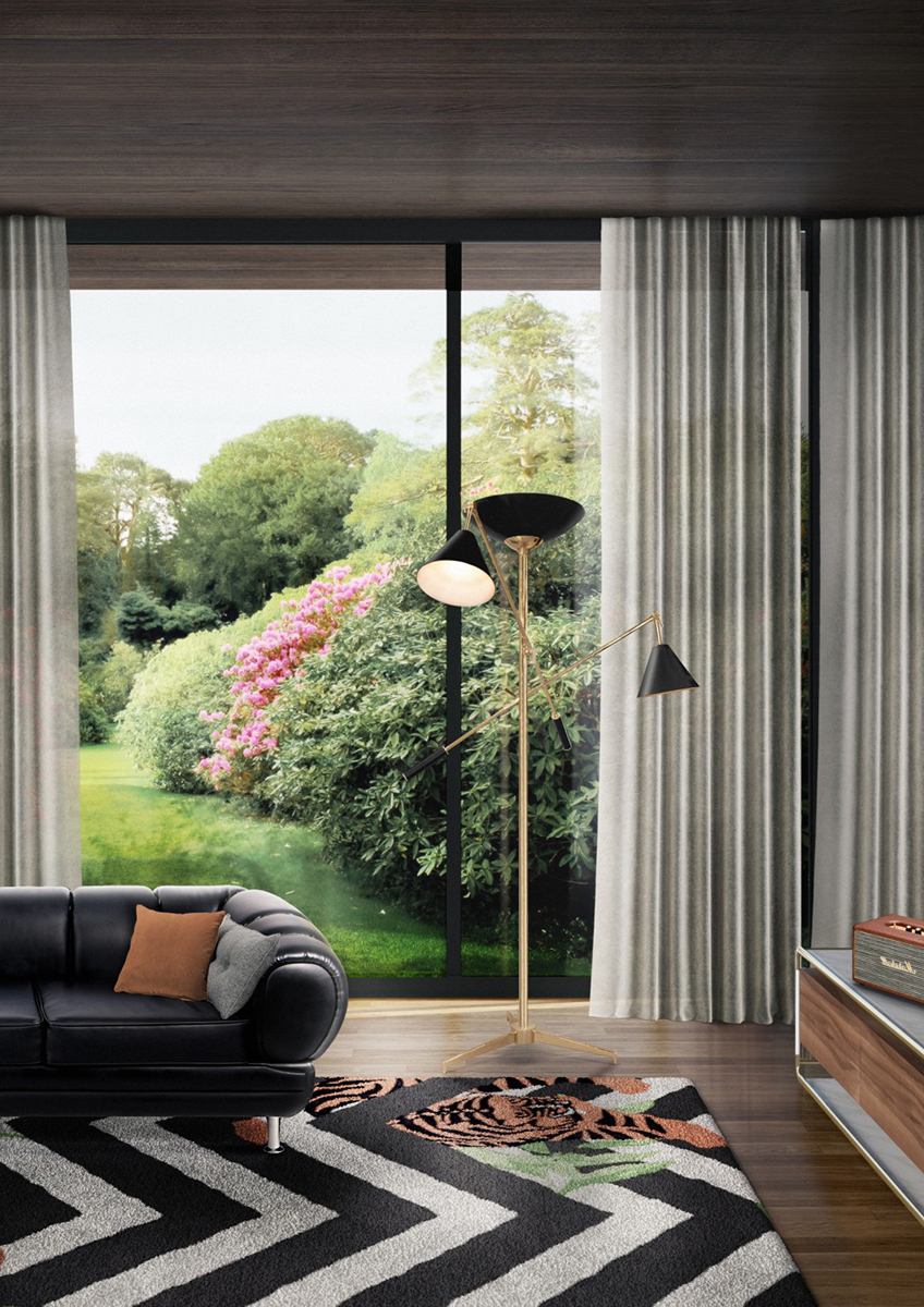 Flame Floor Lamp - 1