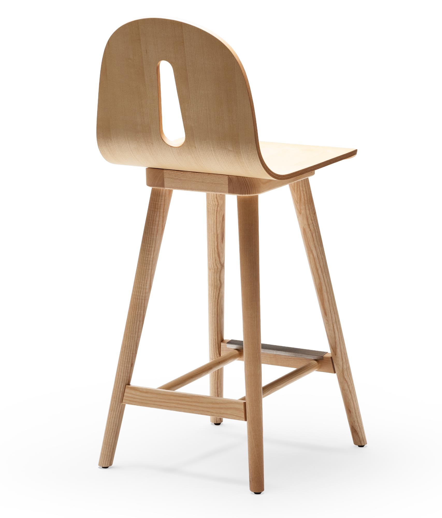 Gotham Natural Ash Bar Stool