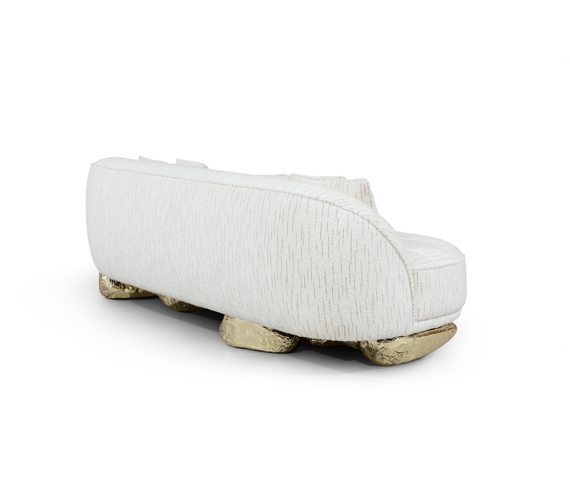 Angora White Luxe Sofa