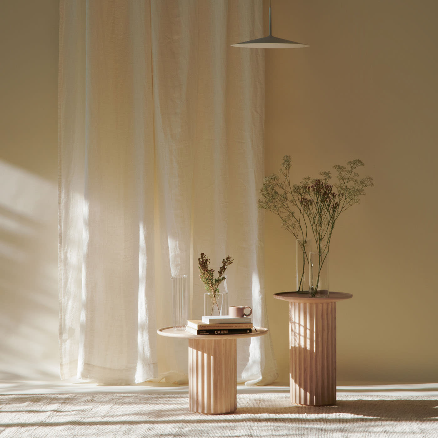 Capitello Bespoke Natural Side Table 