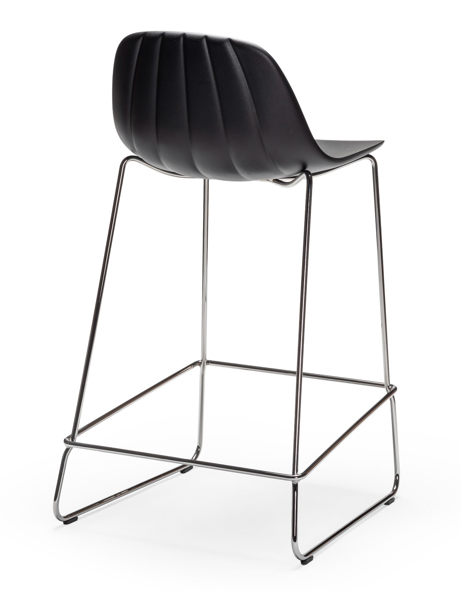 Babah White Bar Stool