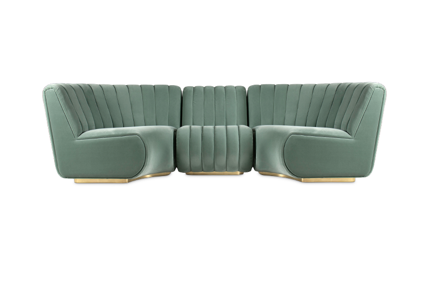 Selena Green Sofa