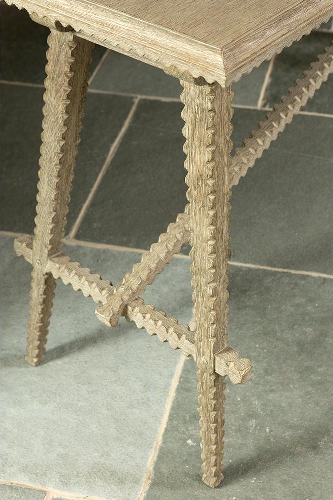 Stratford Console Table Greyed Oak