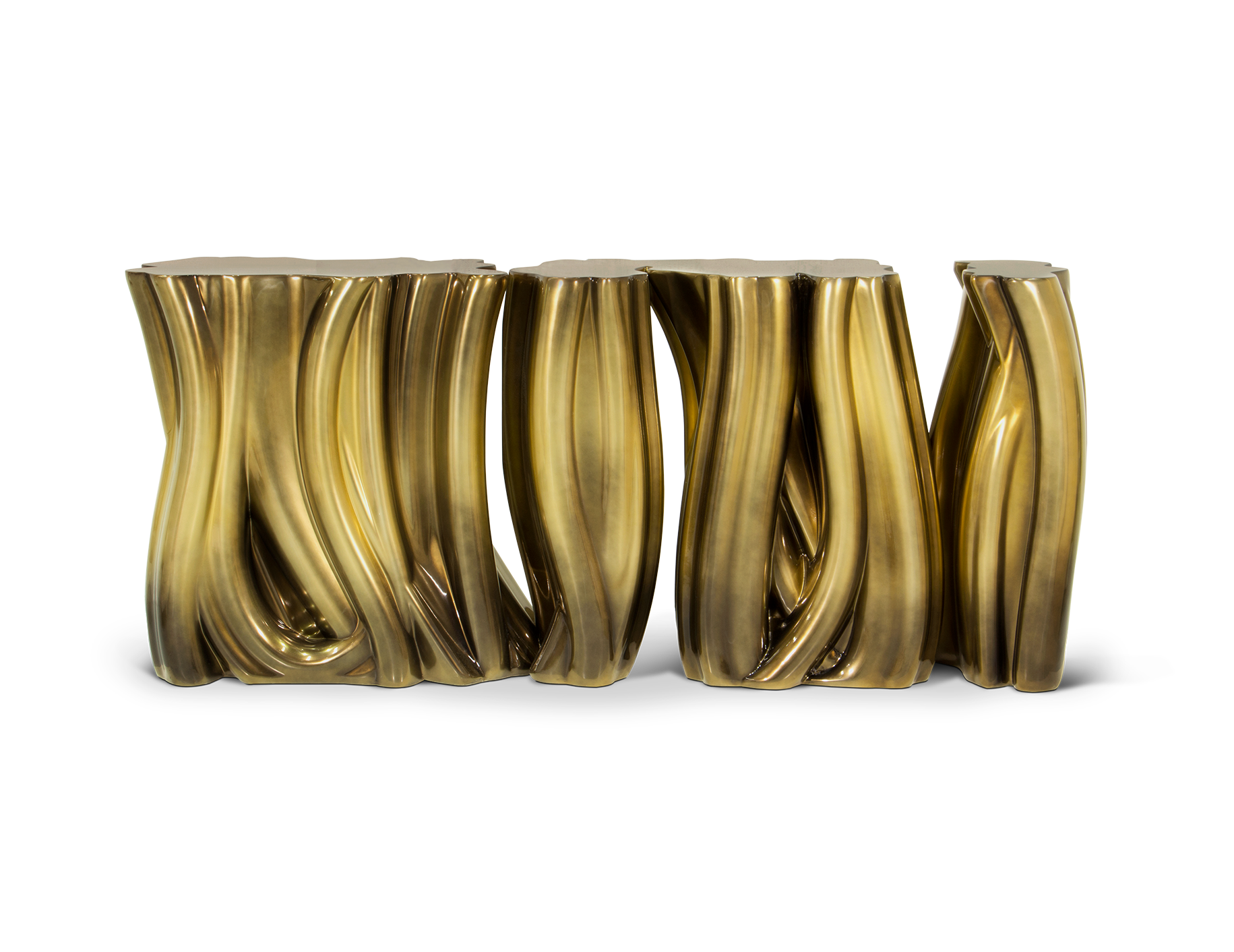 Monochrome Gold Designer Sideboard