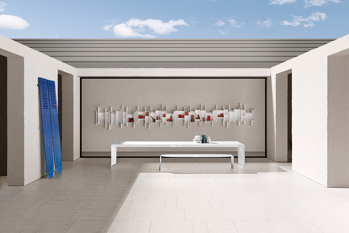 Randomito Bookcase | Colour: Matt Laquered Light Grey