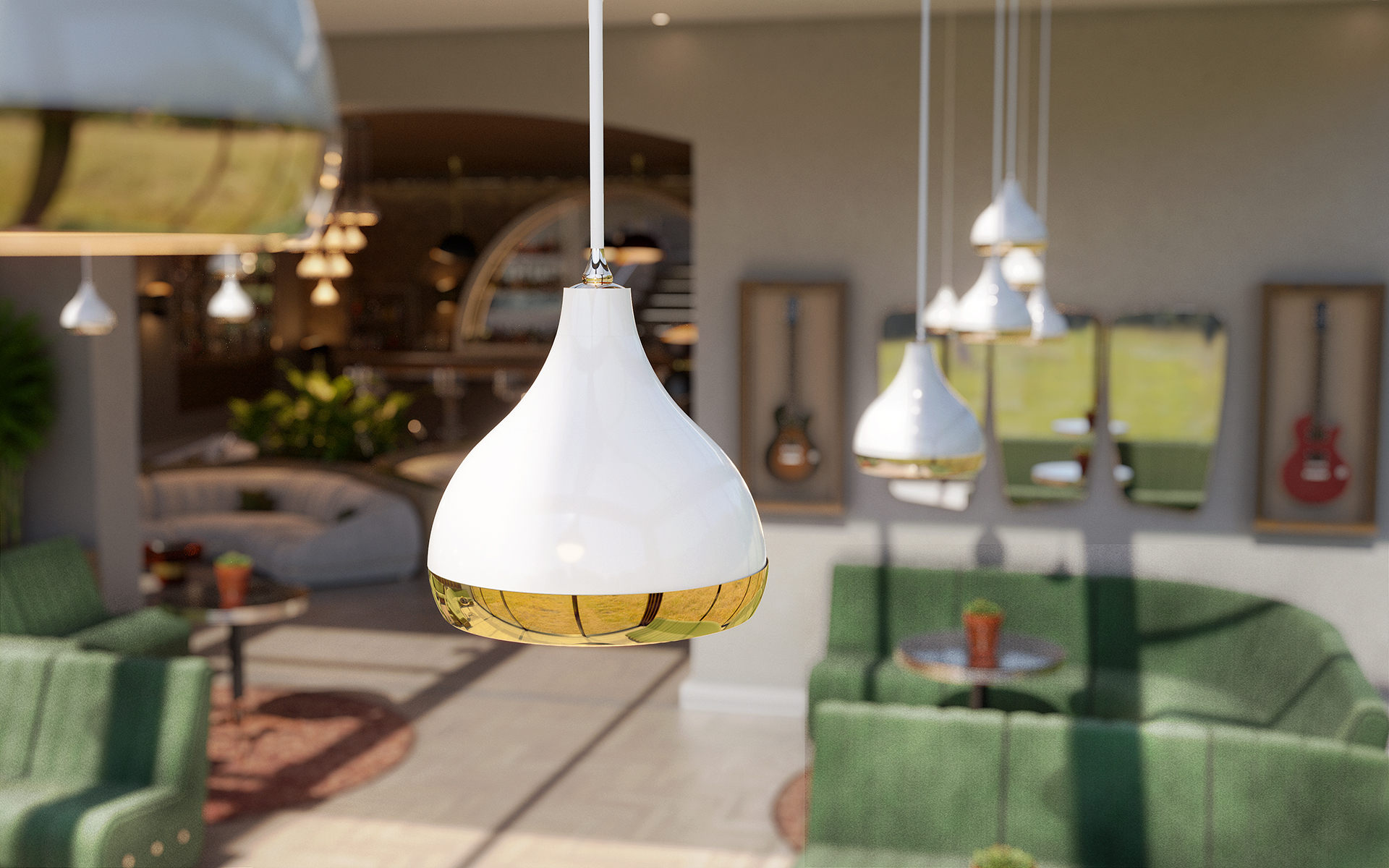Elegance Suspension Lamp - 6