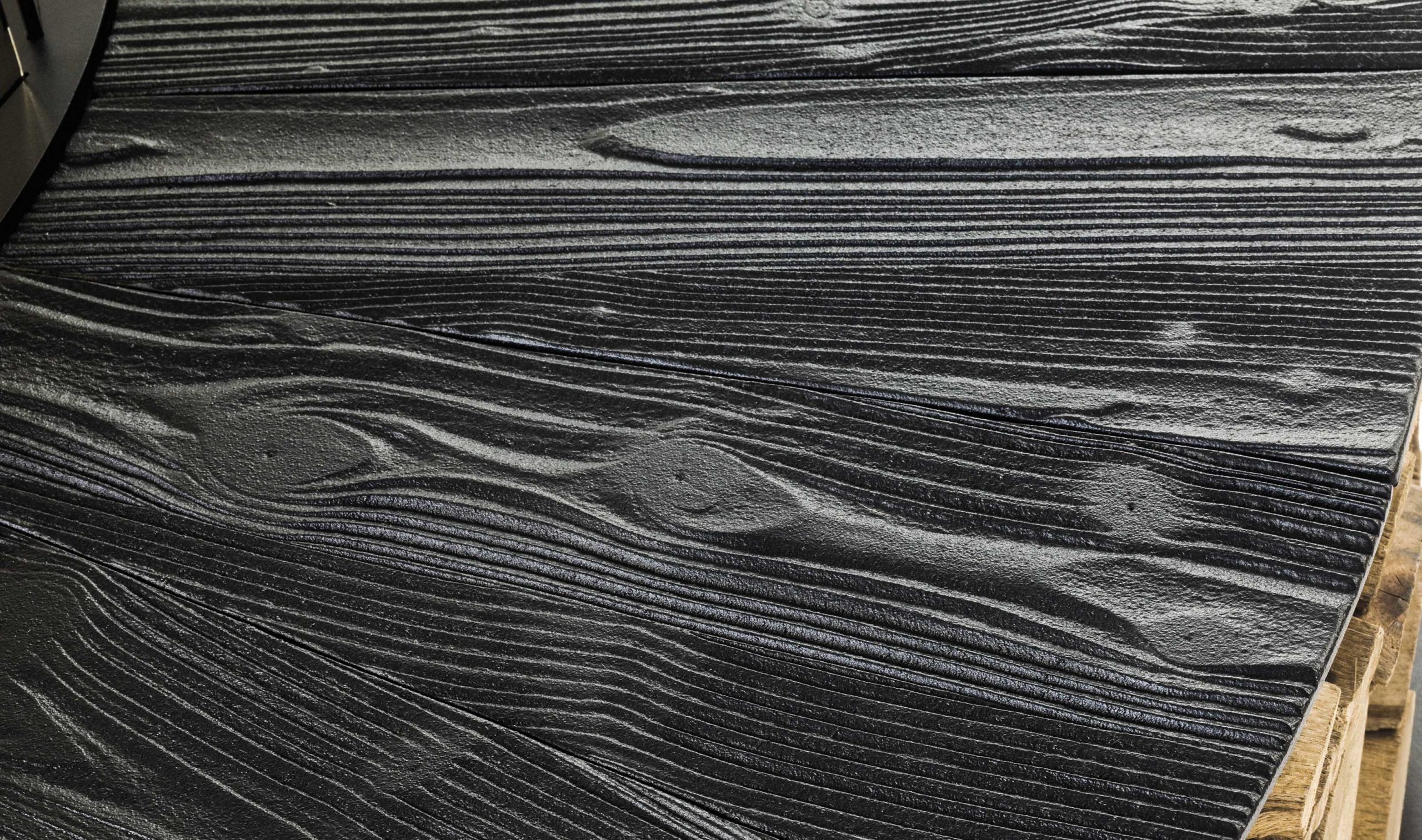 Zero Black Texture Fire Pit