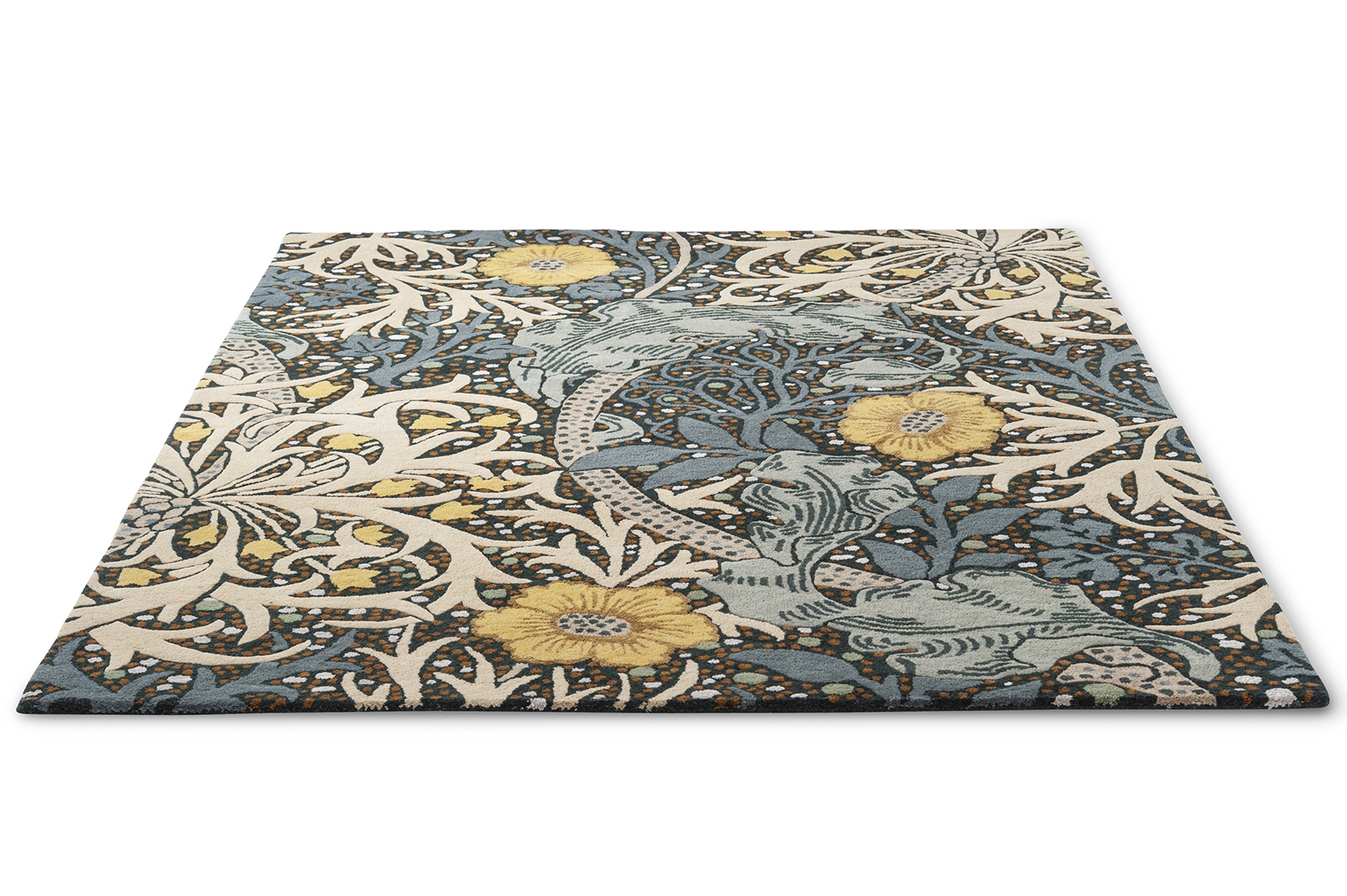 Seaweed teal 127008 Rug