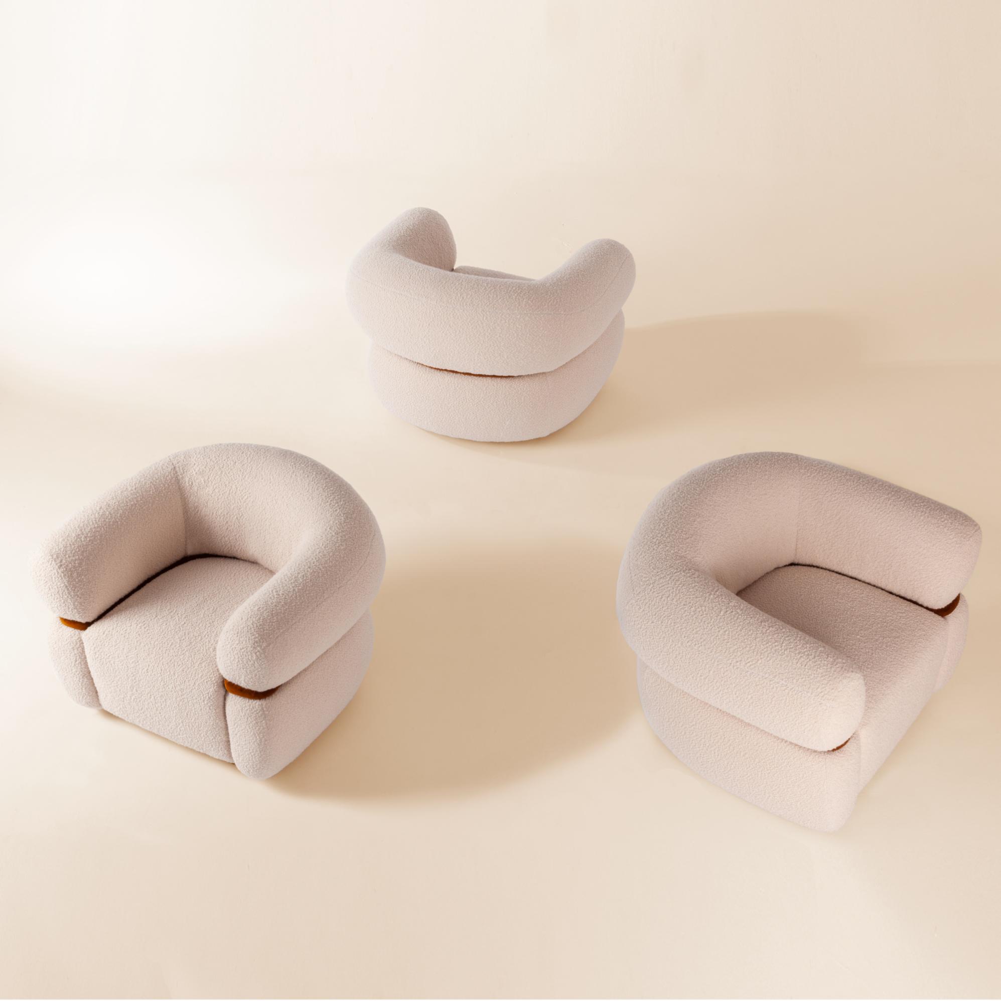 Malibu White Armchair