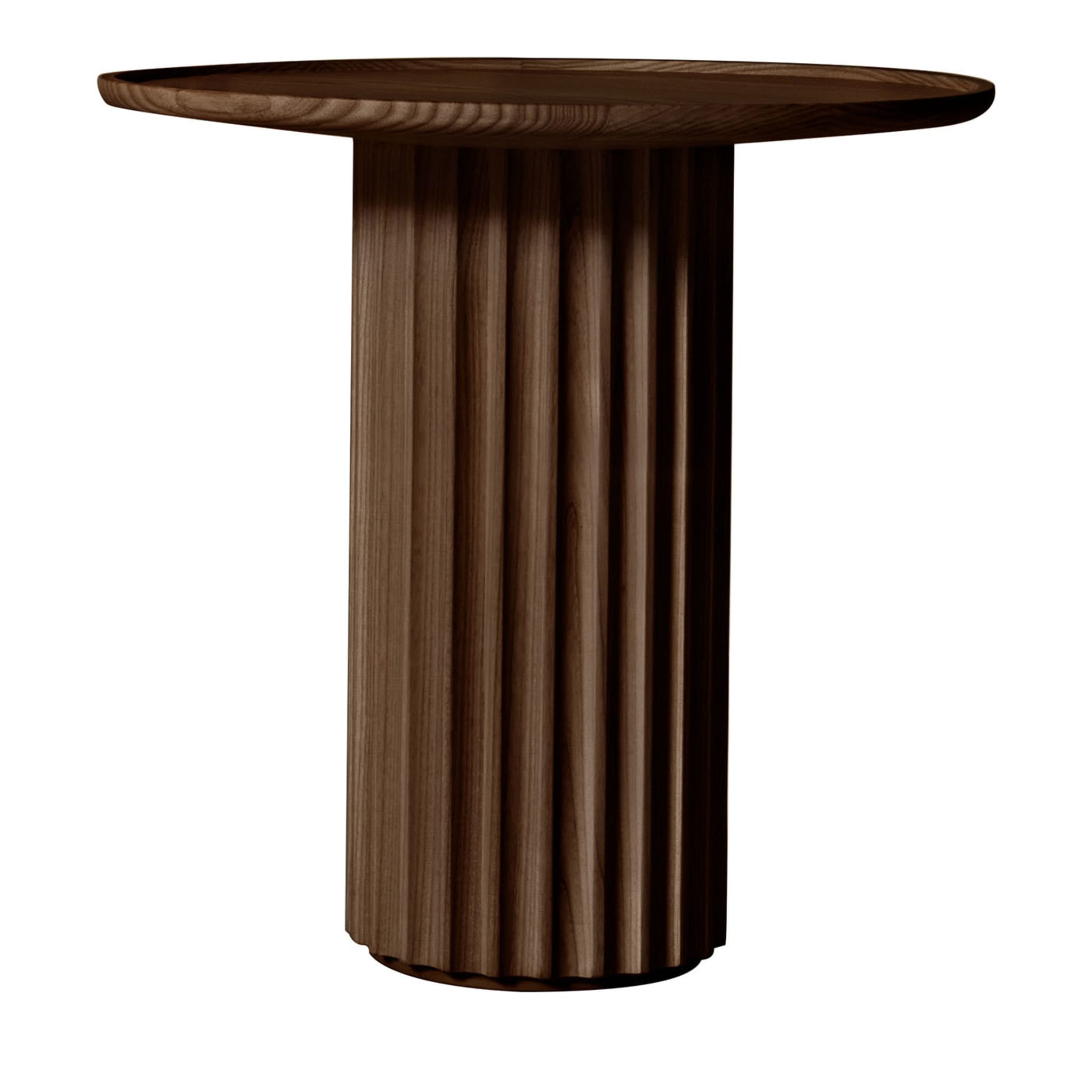 Capitello Premium Brown Side Table Italian Artisan Made