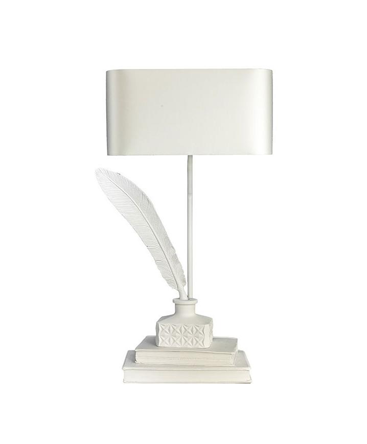 Tom Table Lamp Chalk Finish