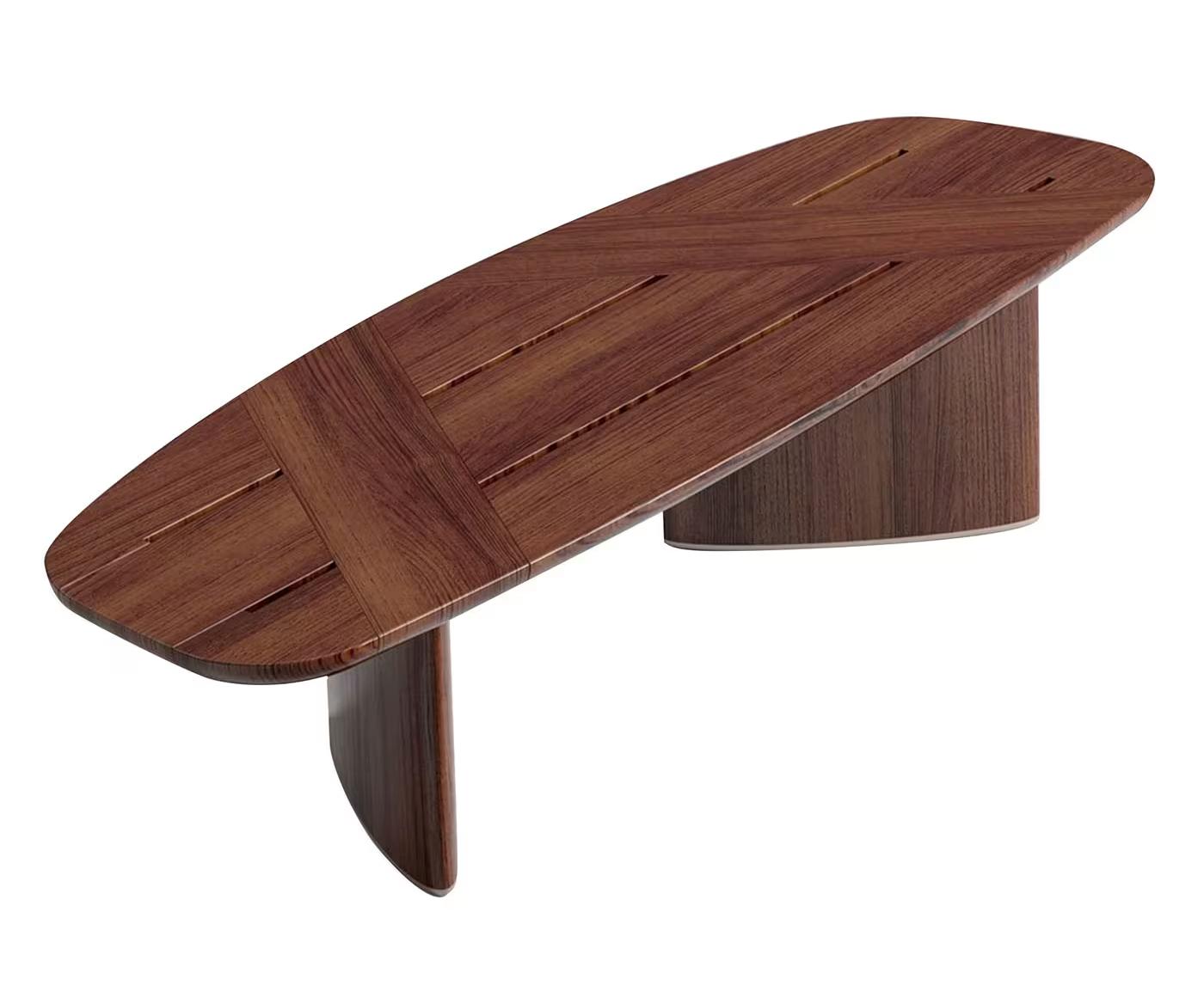 Felipe Italian Wood Garden Coffee Table