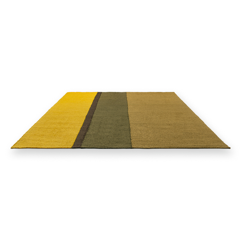 Festival Stripe Yellow Outdoor Rug