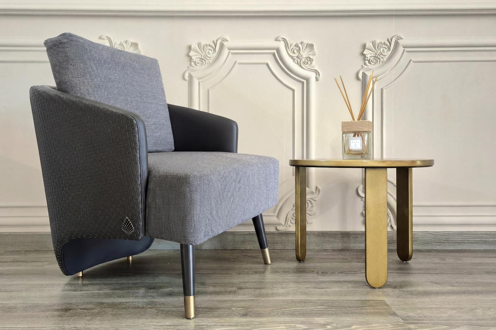 Brigitte Grey Chair