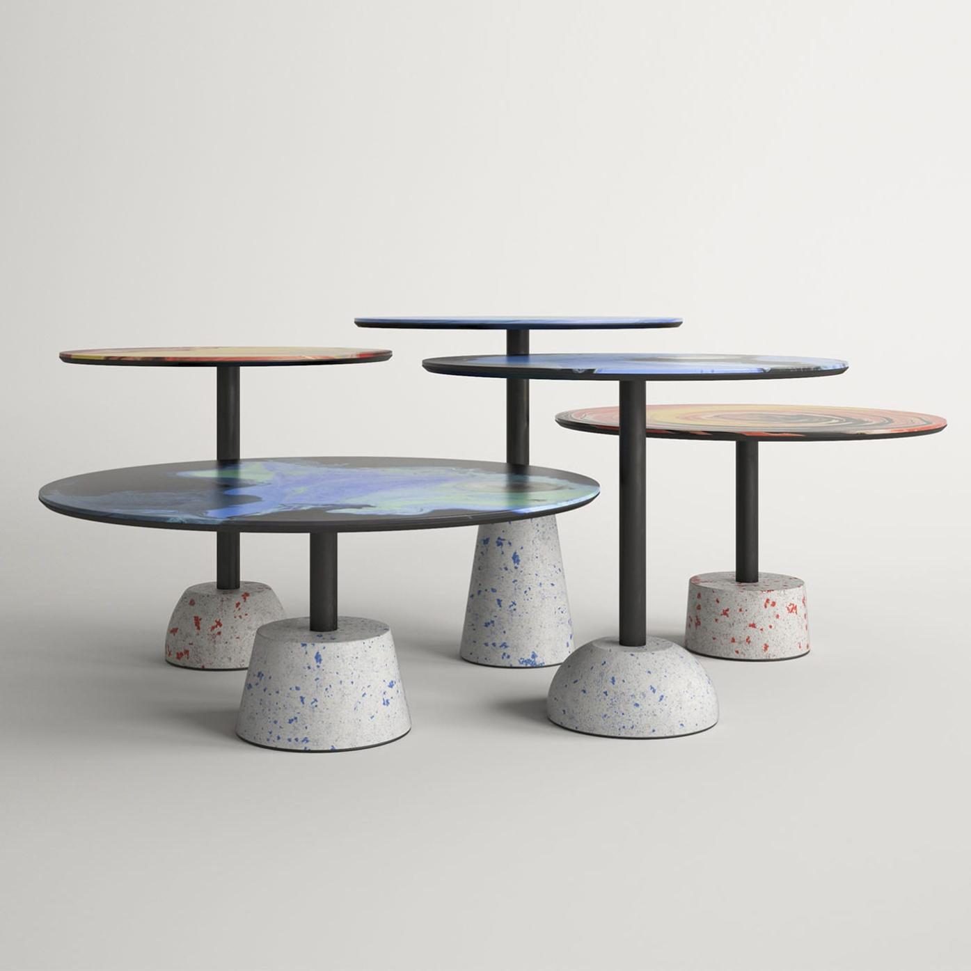Astraliti Blue Side Table
