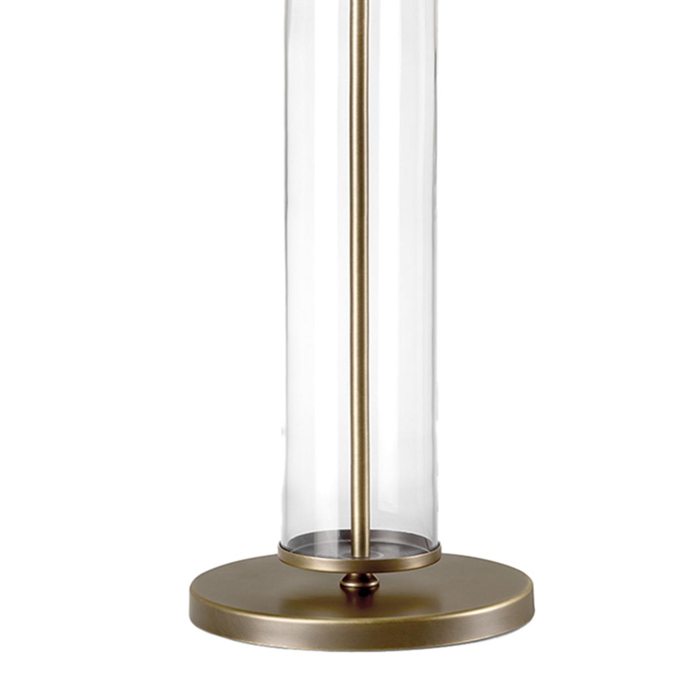 Burnished Metal Table Lamp