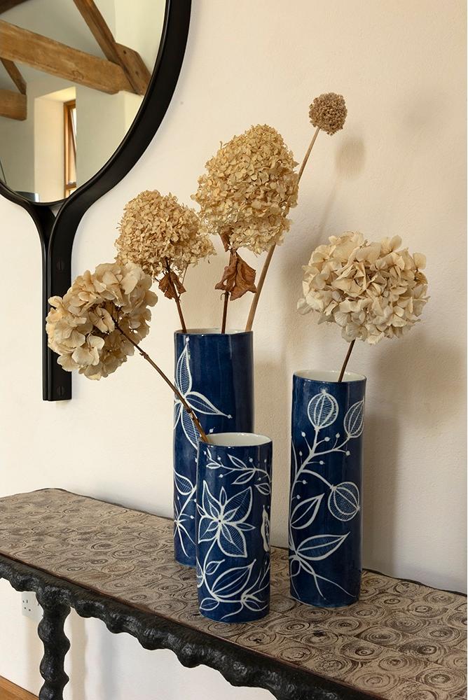 Karinta Console Table White Oyster
