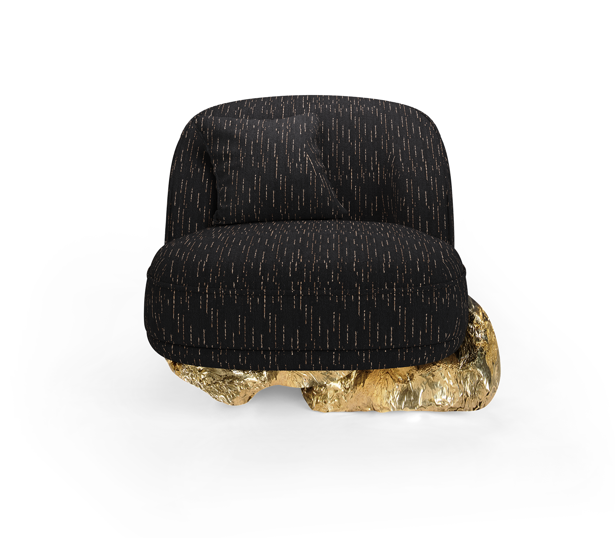 Black Luxe Armchair