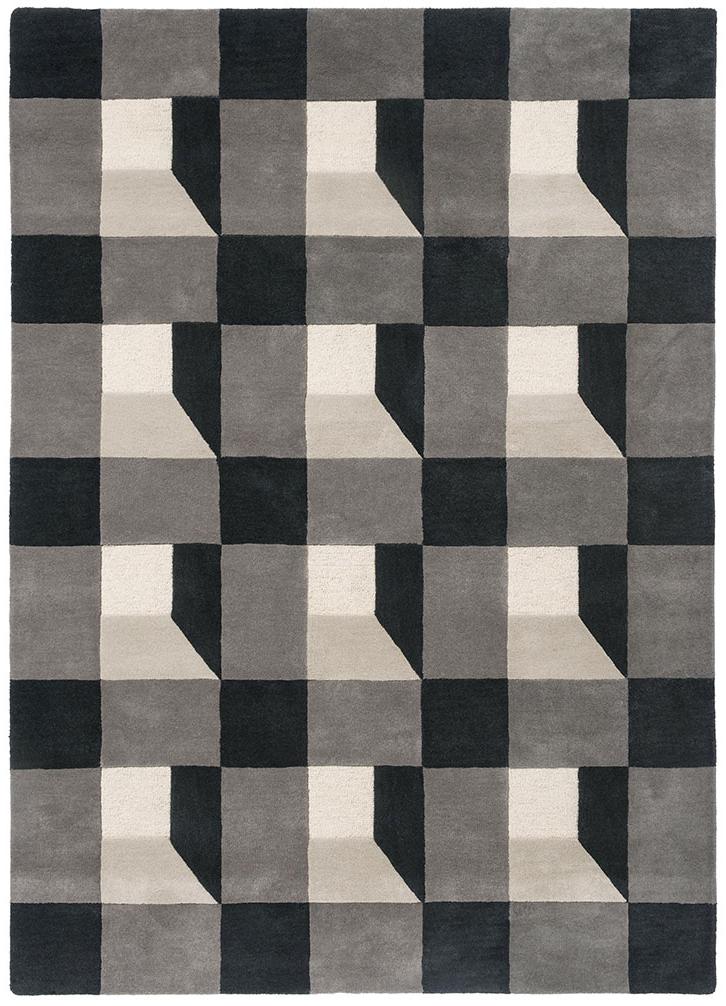 Blocks Slate Rug