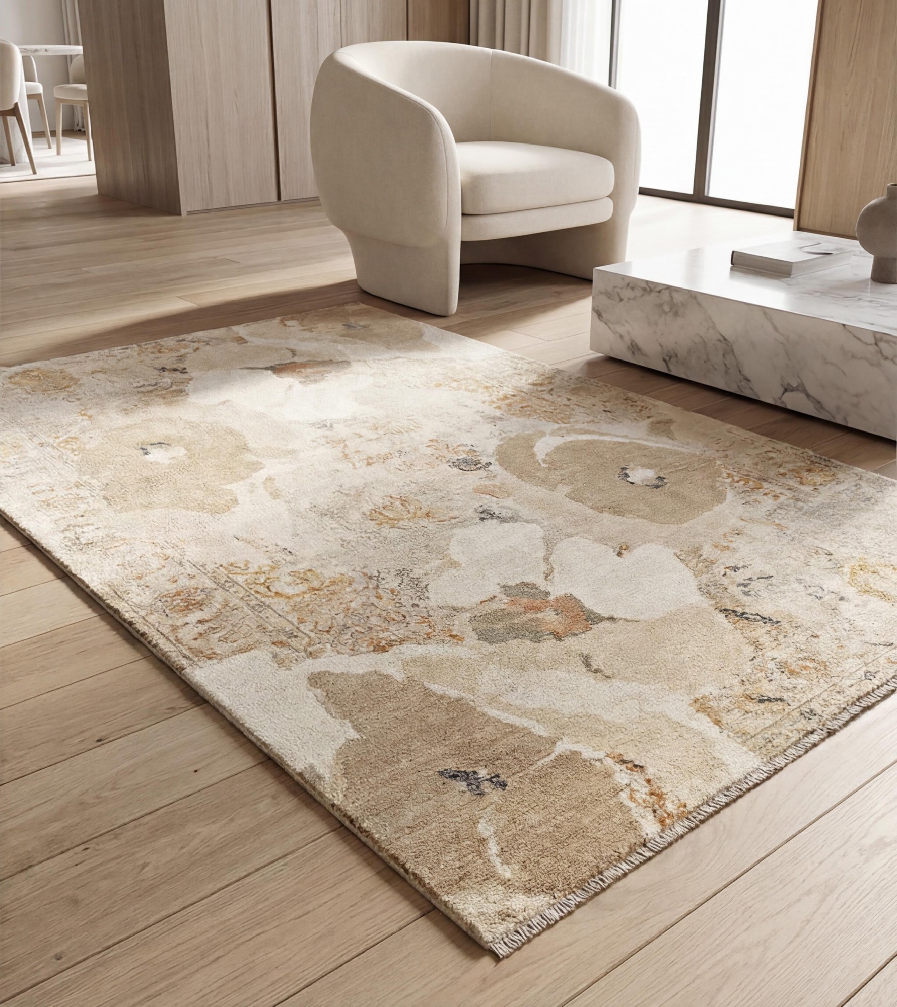 Stone Medallion Rug