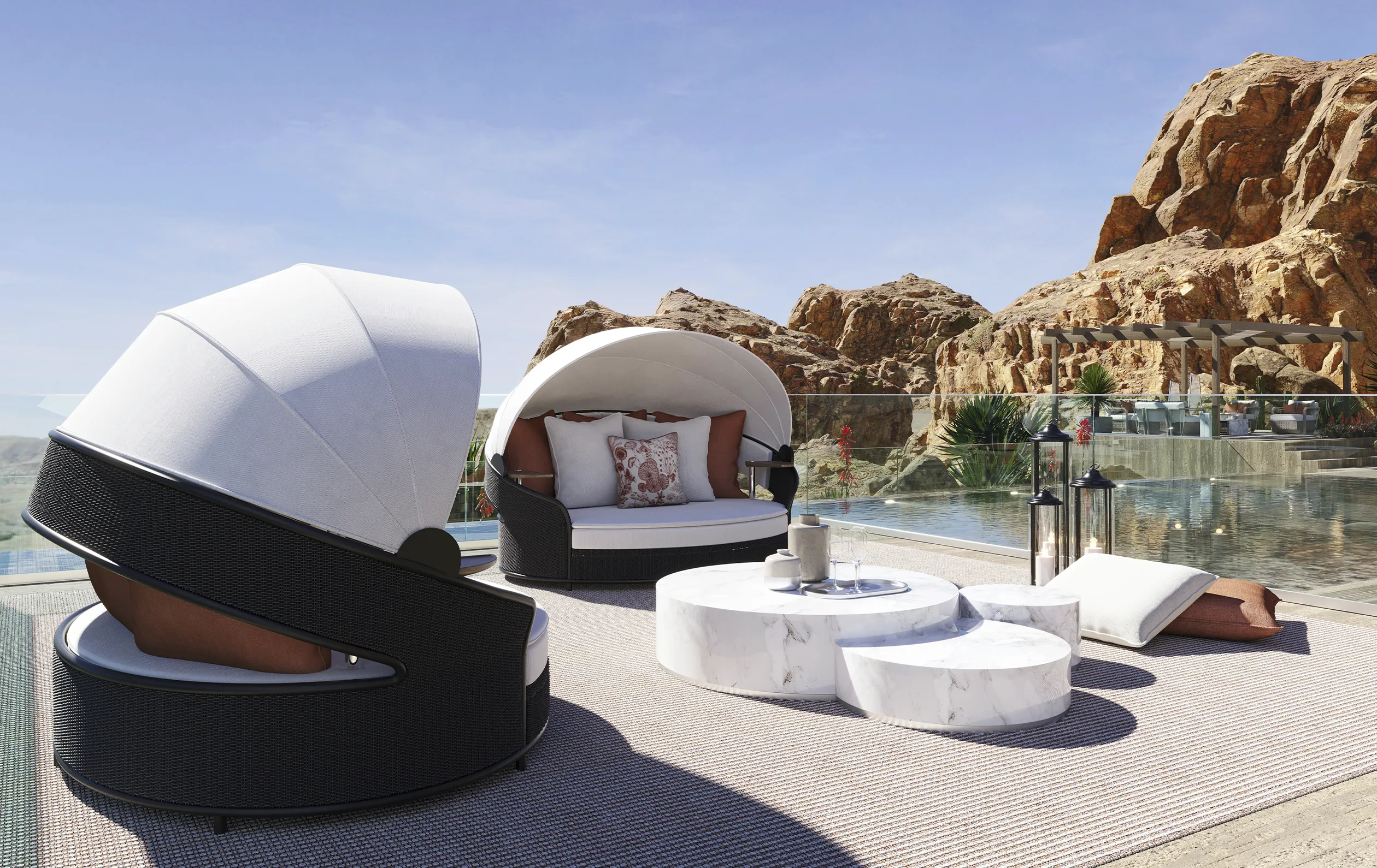 Regent Grey Daybed - 2