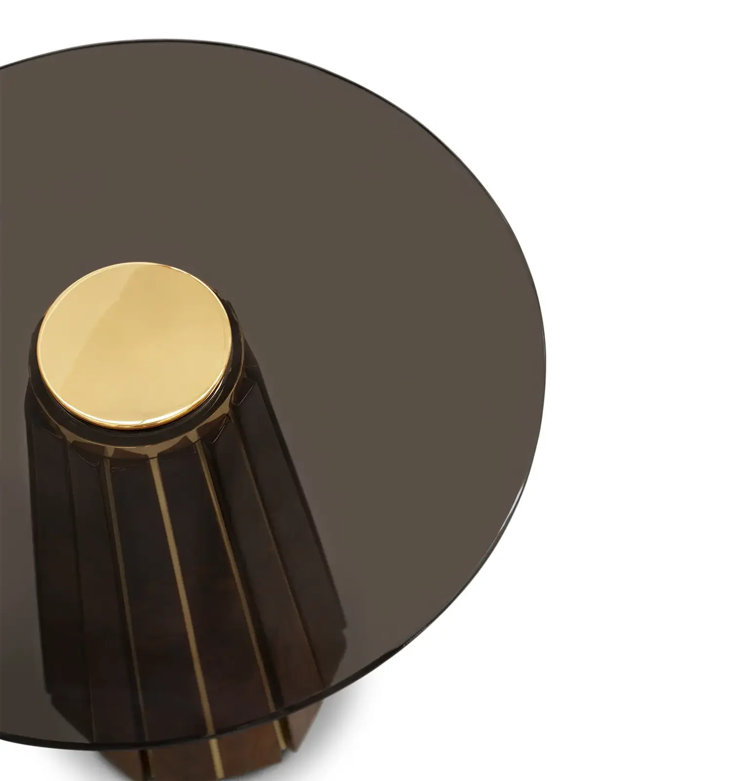 Glow II Brown Side Table