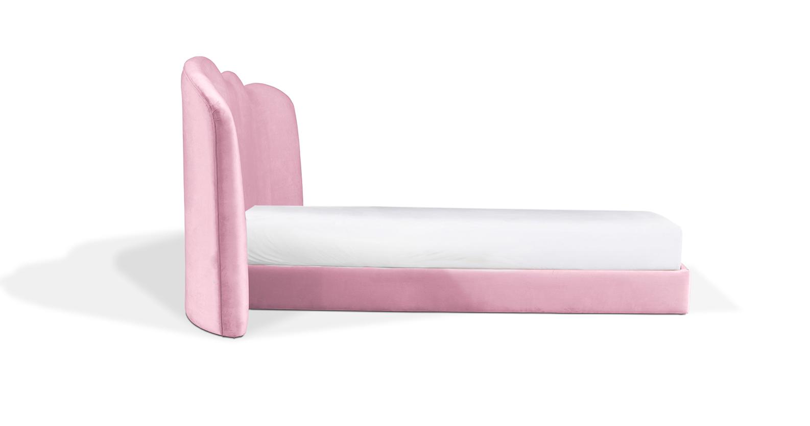 Fluffy Sky Pink Bed