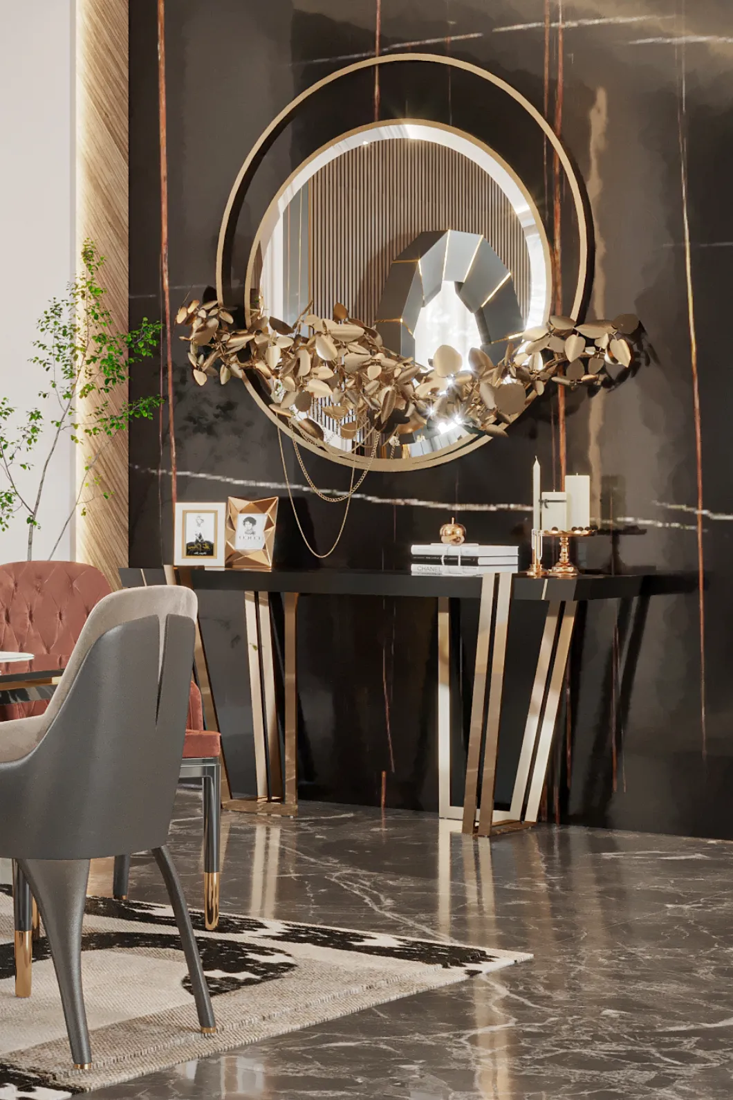 Kingly II Wall Light Mirror - 3