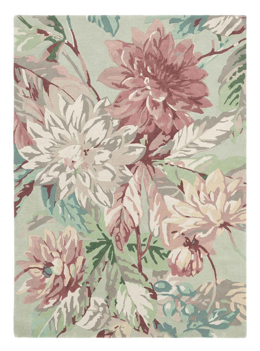 Dahlia and Rosehip Mulberry 50607 Rug | Size: 250 x 350 cm