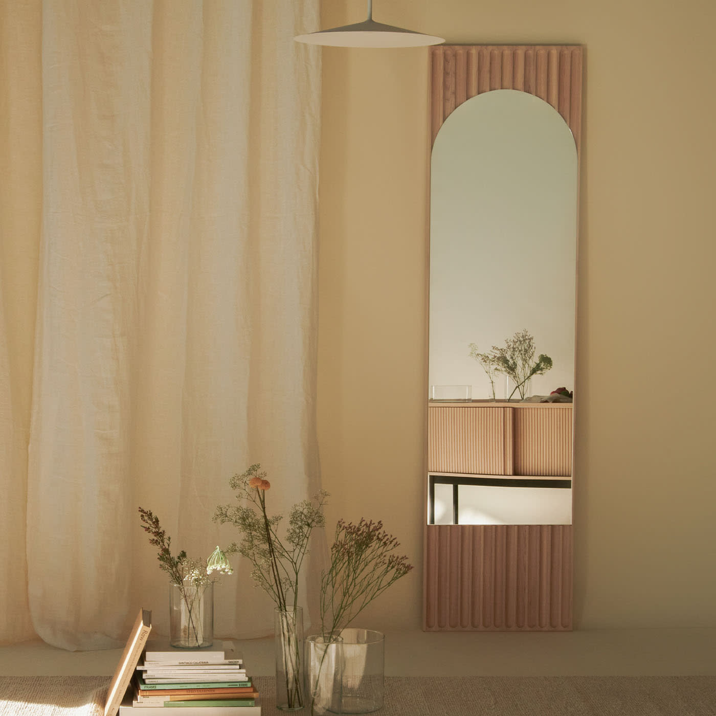 Tutto Sesto Natural Italian Floor Mirror
