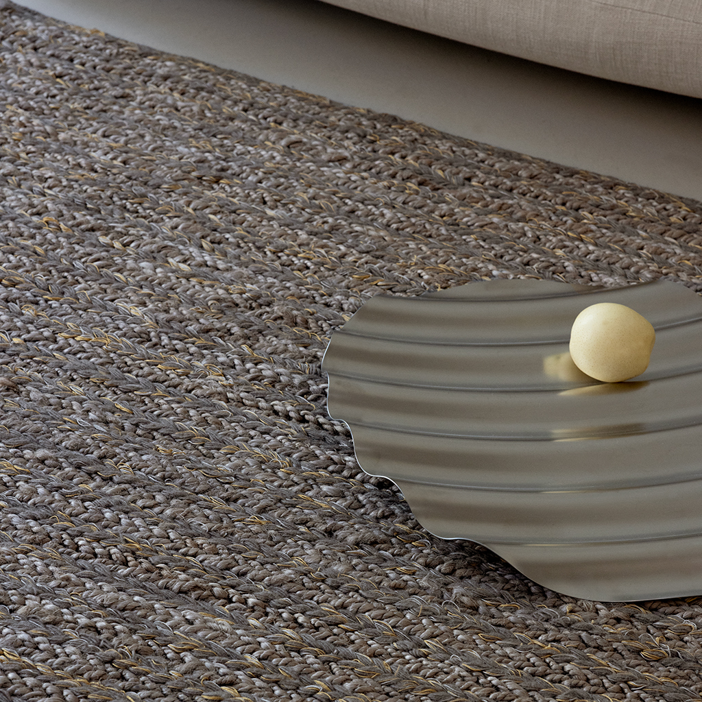 Craft Plait Stone Rug