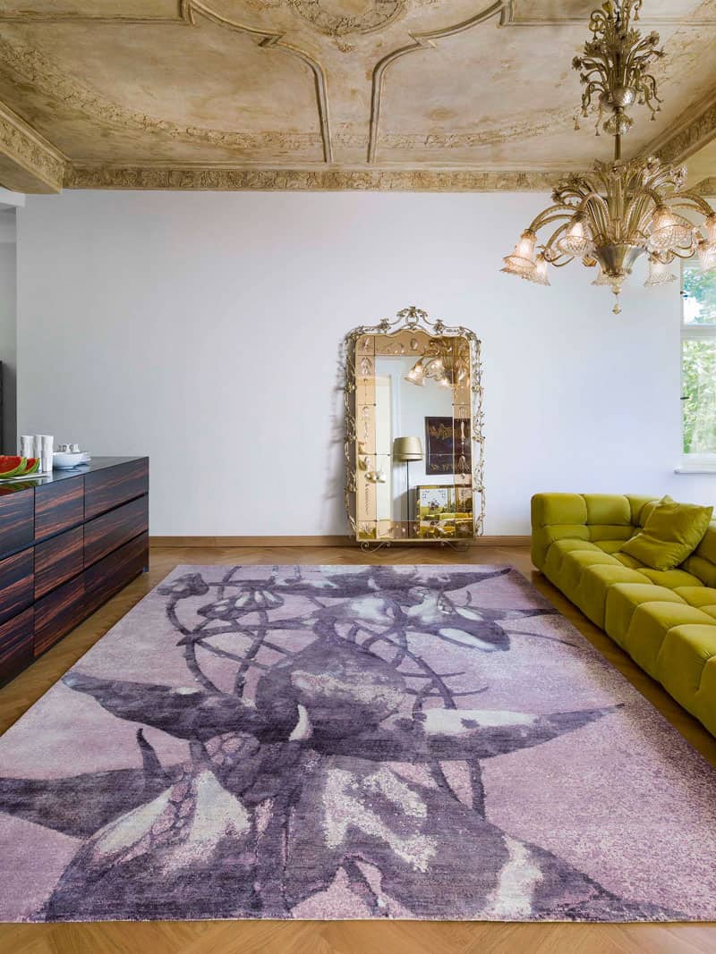 Orchid Hand-Knotted Rug | Size: 274 x 365 cm