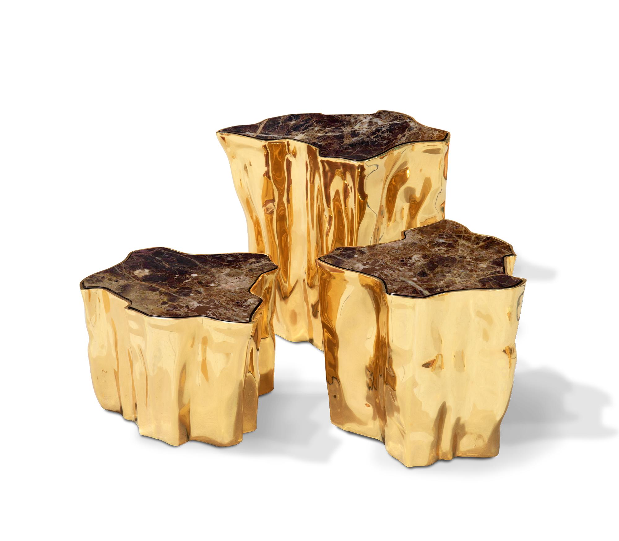 Paradise Earth-Tone Coffee Table