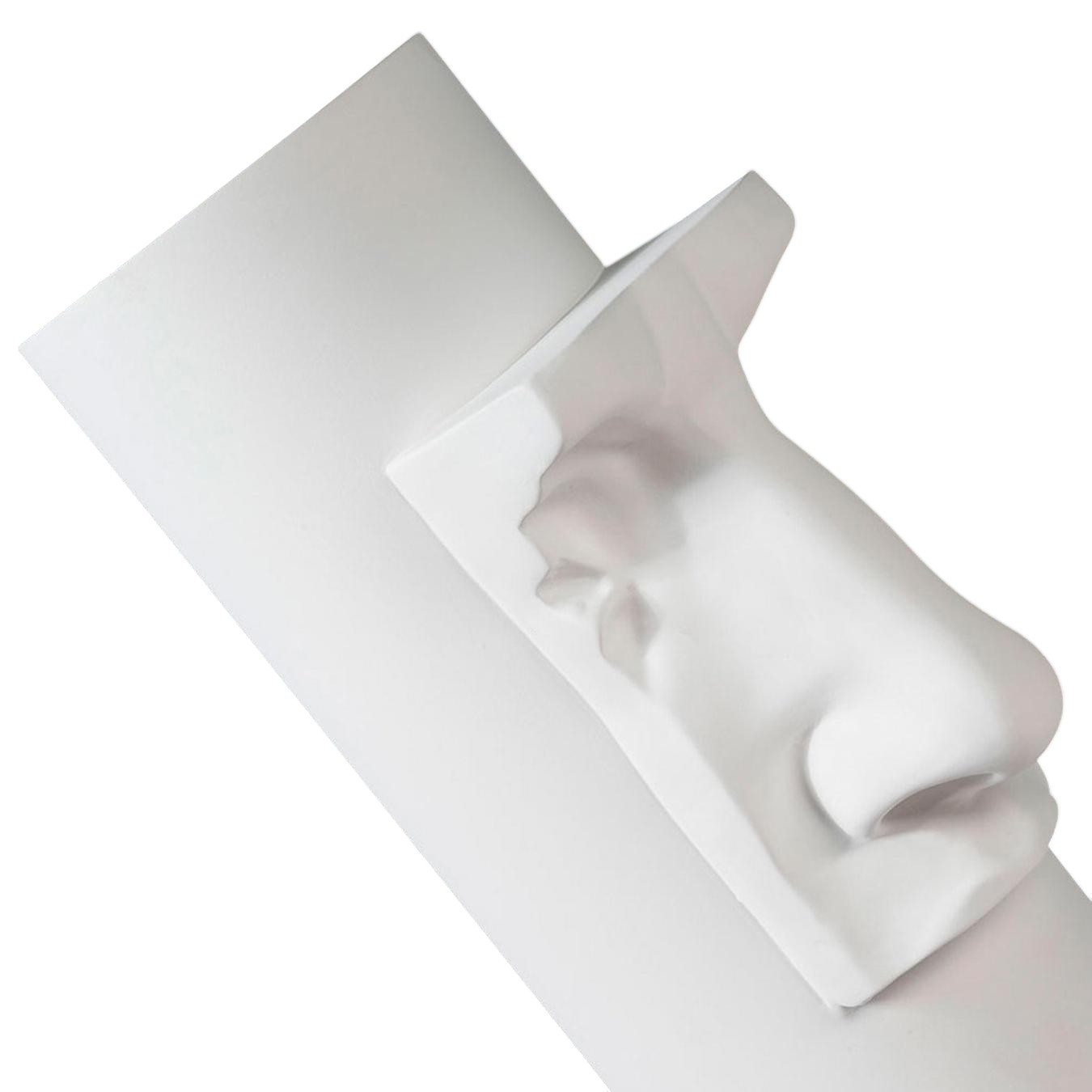 Tall Vase with David Nose Motif