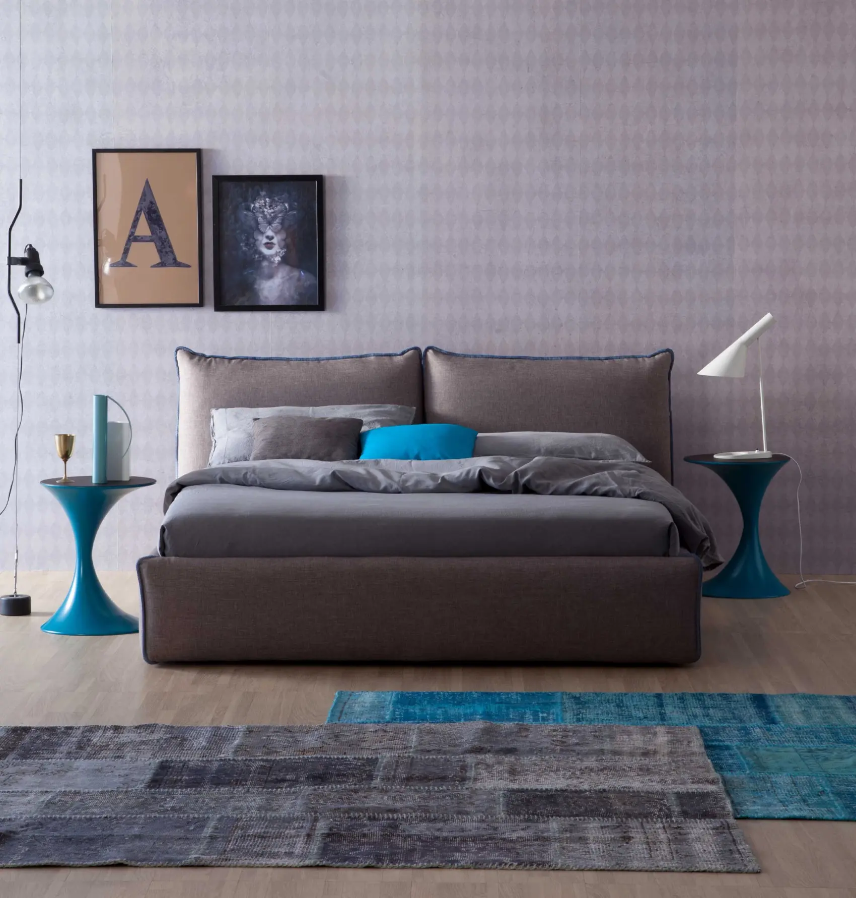 Joy Contemporary Bed