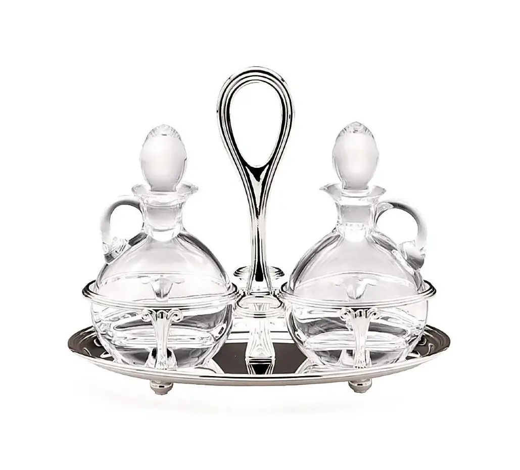English Oval Oil Cruet
