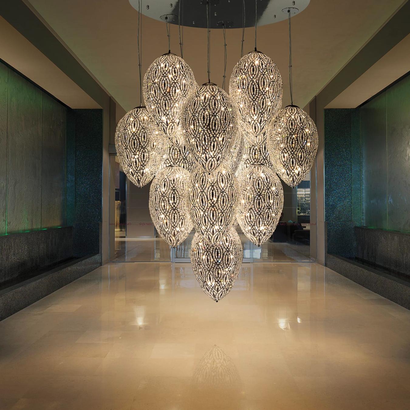 Arabesque Eggs Chandelier