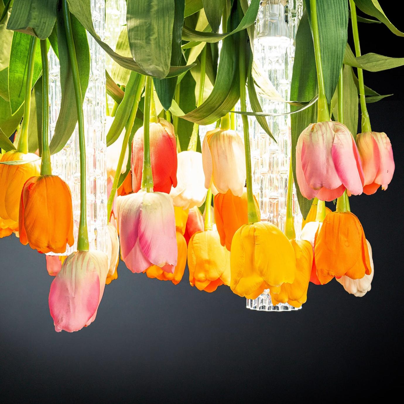 Tulip Round Chandelier