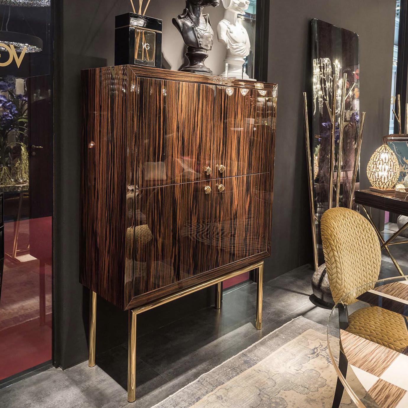 Secret Wood Cabinet