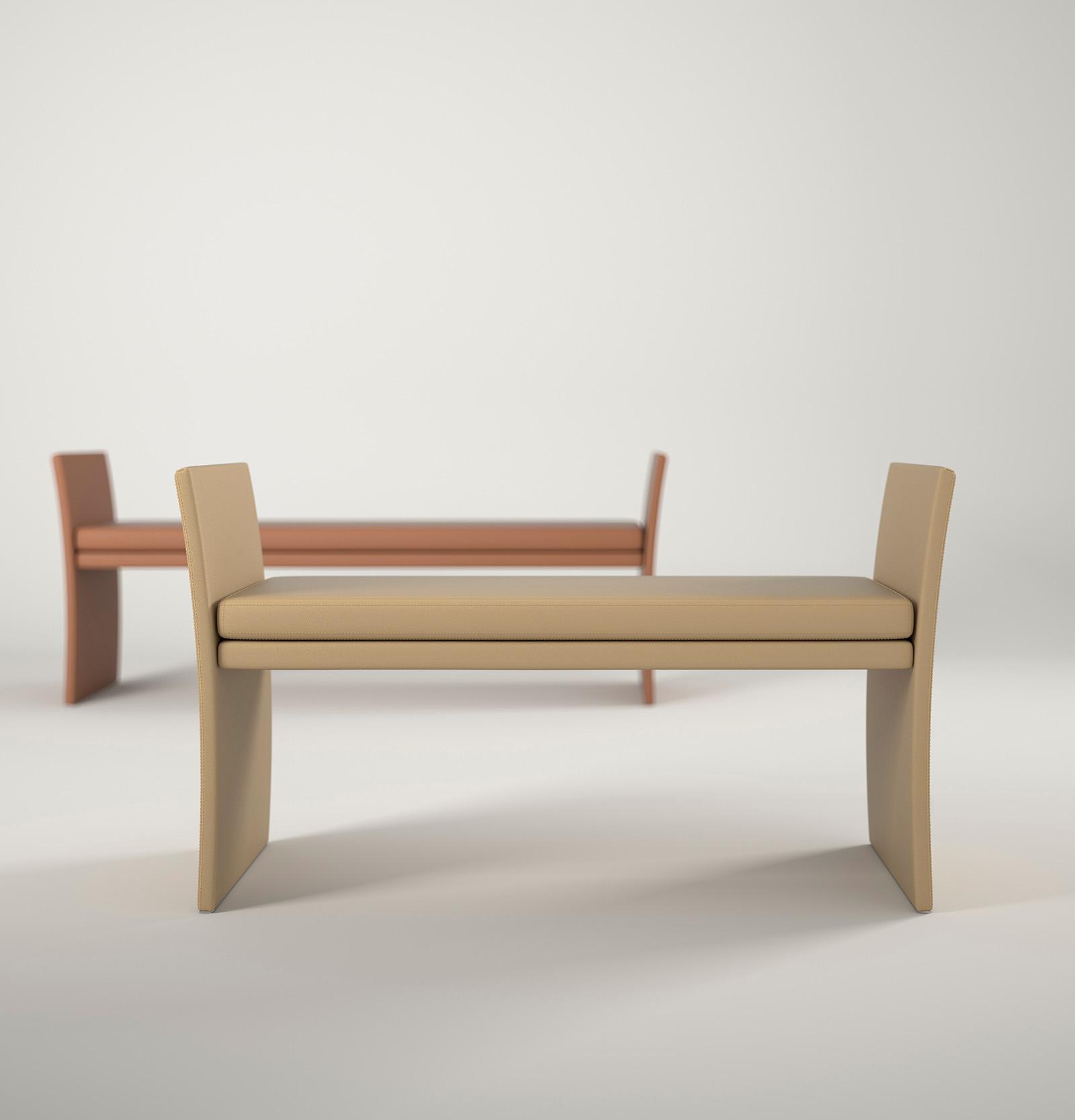 Anita Sculptural Bench