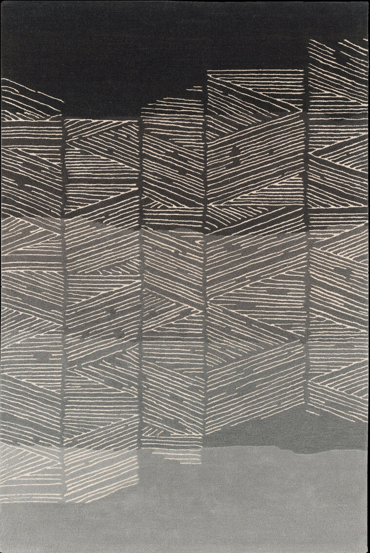 Gradient Grey Rug