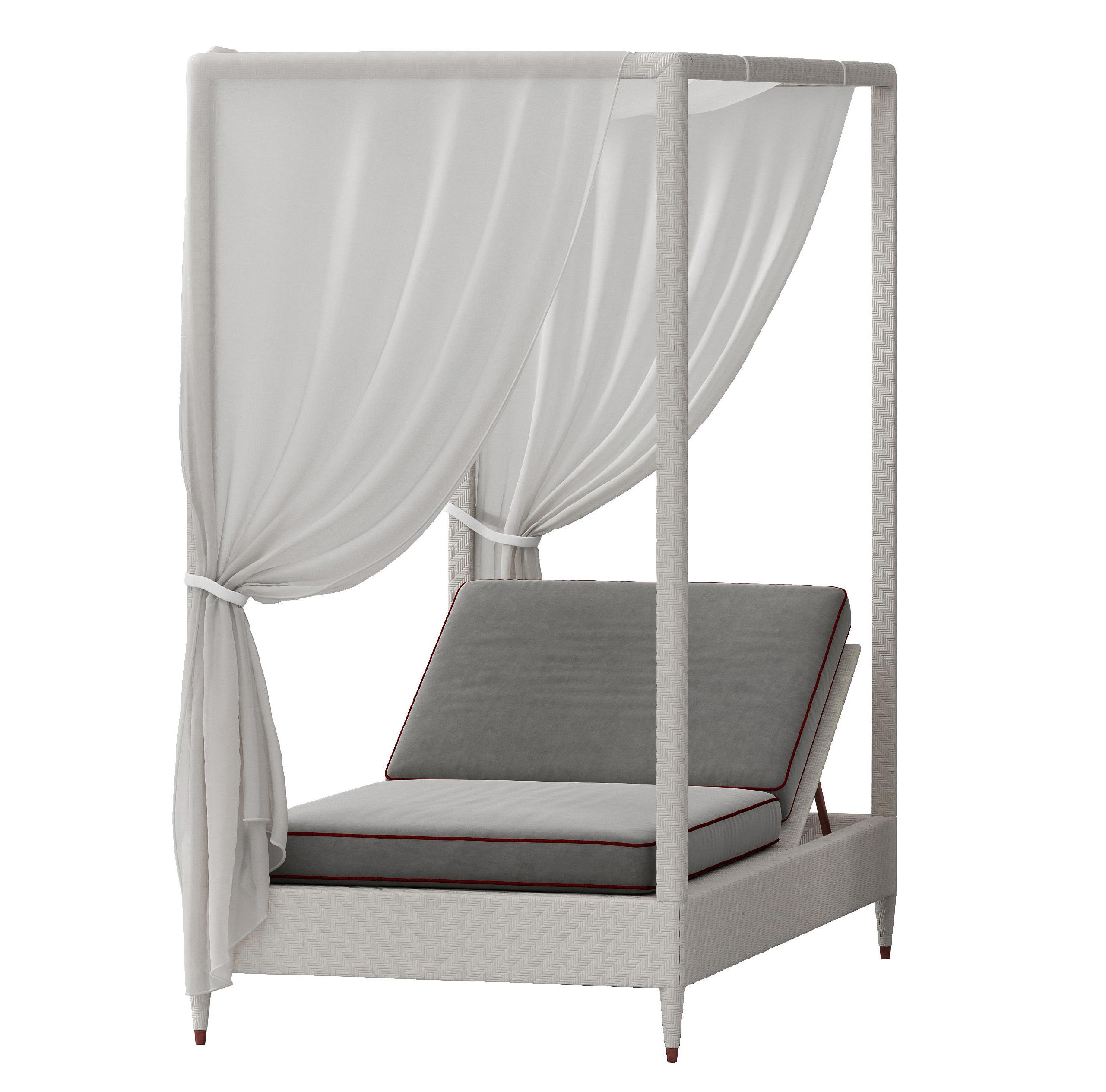 One-Seater Daybed with Canopy