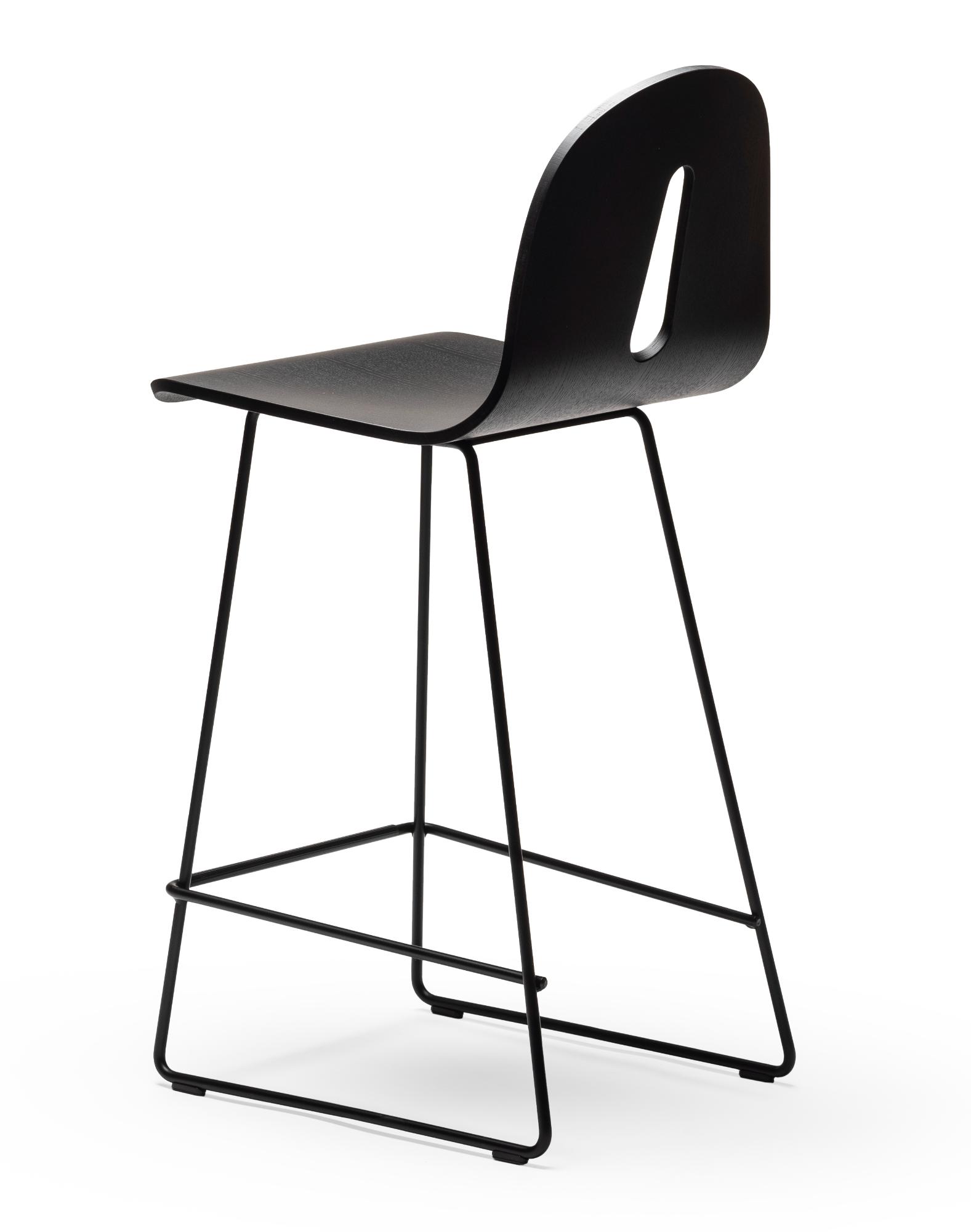 Gotham Walnut Bar Stool